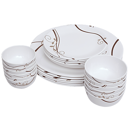 Buy Superware Classic Round Dinner Set Spiral Fluer Online at