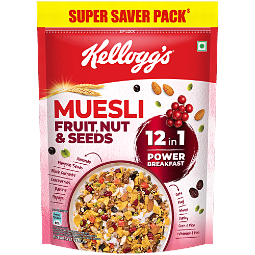 Kellogg'S Muesli Fruit Nut & Seeds 750 Gm