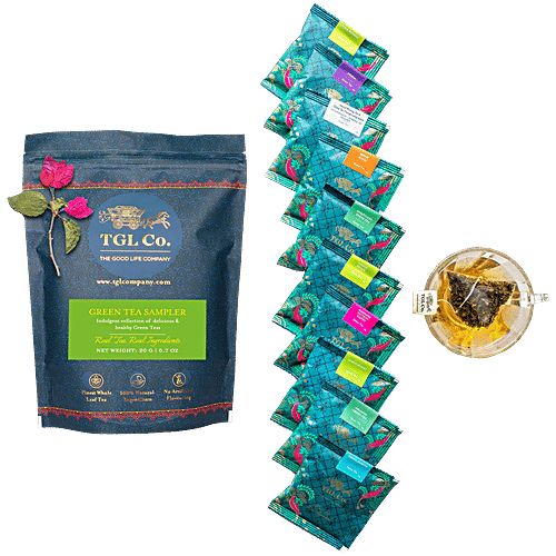 Tgm Tea Buy TGL Co. Assorted Green Tea Sampler Online at Best Price of Rs 170 ...