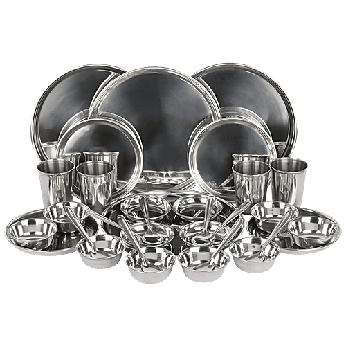 Buy Omega Stainless Steel Dinner Set Online at Best Price of Rs
