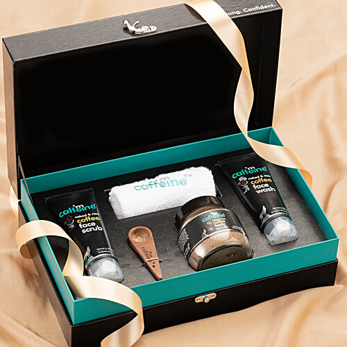 Buy mCaffeine Coffee Moment Skincare Gift Kit - Face & Body Scrub