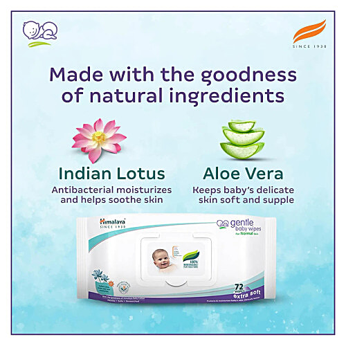 Buy Himalaya Baby Wipes Gentle 24 pcs Online at Best of