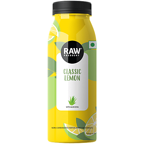 Raw Pressery Classic Lemon Juice - Aloe Vera, 200 ml