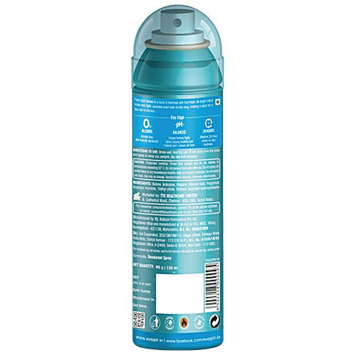 Eva Fresh Deodorant Spray 150Ml