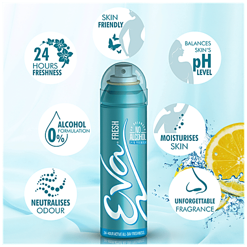 Eva Fresh Deodorant Spray 150Ml