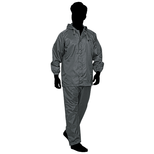 Buy Prince Mens Rain Coat Rain Wear Suit Bright Pattern, XXL