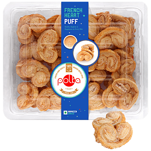 Buy POLKA French Heart Puff Cookies Online at Best Price of Rs 155 -  bigbasket