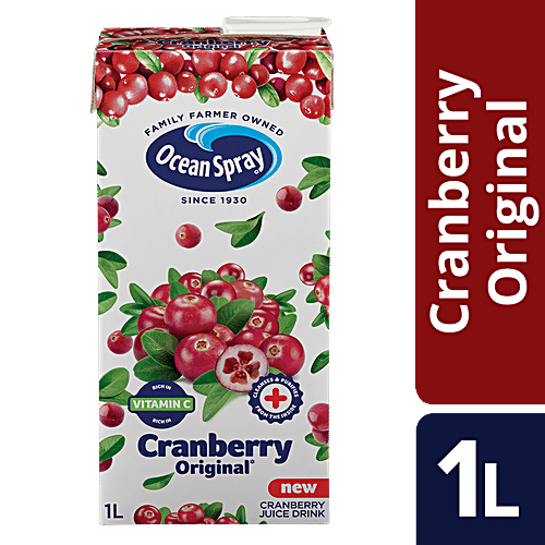 Ocean Spray Cranberry Original With 20% Cranberry Juice Vitamin C  Antioxidants, L