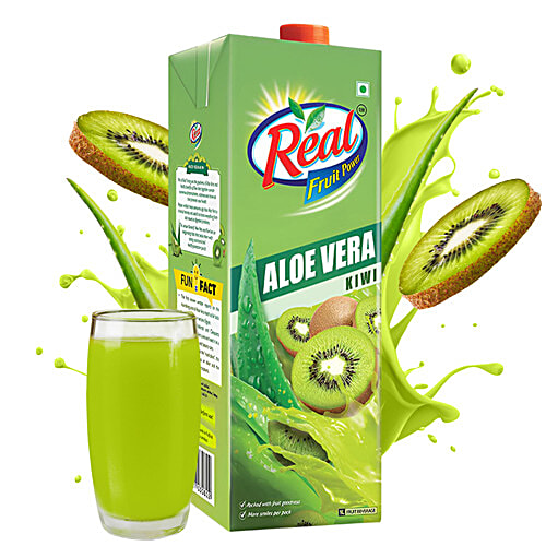 Real Fruit Juice Aloe Vera Kiwi, L