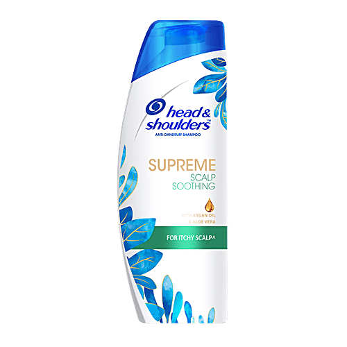 Buy Head & Shoulders Supreme Scalp Soothing Anti-Dandruff Shampoo - Argan  Oil & Aloe Vera, For Itchy Scalp Online at Best Price of Rs null - bigbasket