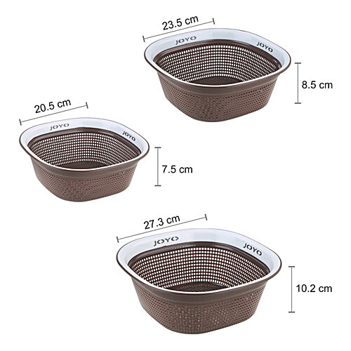 Buy Joyo Better Home Square Plastic Multipurpose Fruits/Vegetable