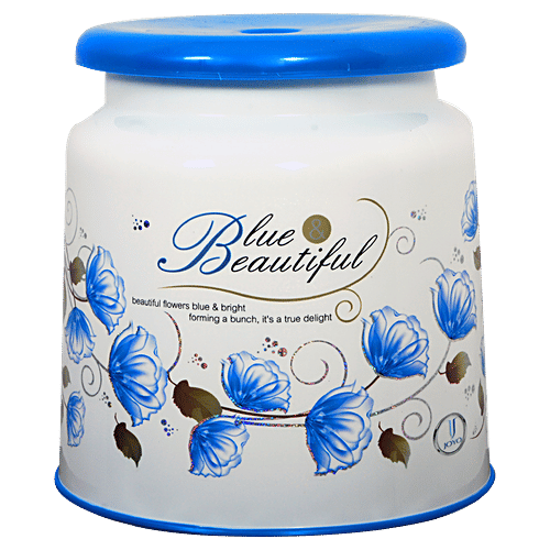 Joyo Printed Plastic Stool/Patla Medium, Assorted, pc