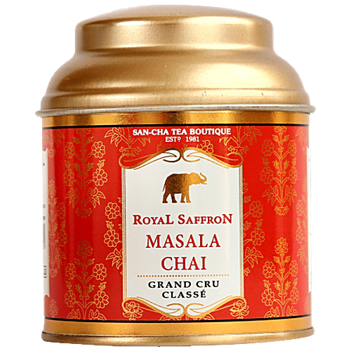 Buy Sancha Royal Saffron Masala Chai - Builds Immunity Online at