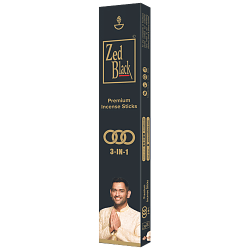 Buy Zed Black Agarbatti ZB 3-in-1 Online at Best Price of Rs 12