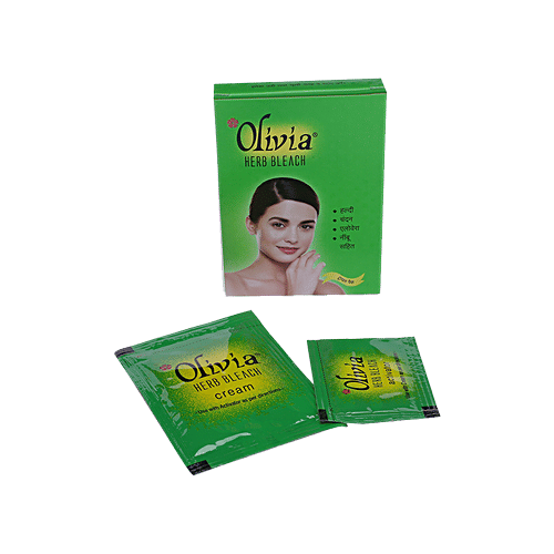 Buy Olivia Herb Bleach For Sensitive Skin With Haldi, Chandan, Aloe Vera,  Nimbu Online at Best Price of Rs null - bigbasket