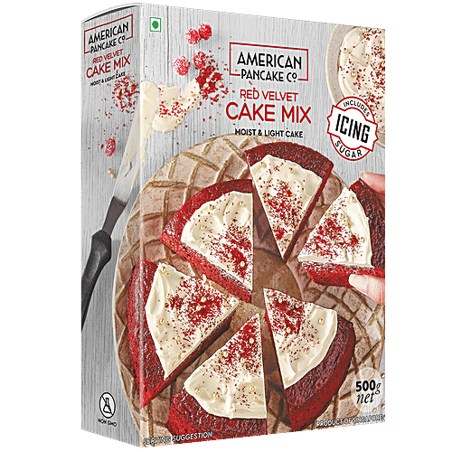 Buy American Pancake Red Velvet Cake Mix Online at Best Price