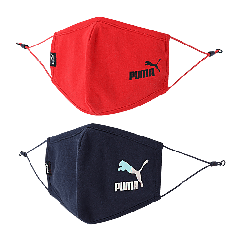 PUMA マスク PUMA NOSE CLIP MASK グレー キッズ 1枚入 : 安心happy