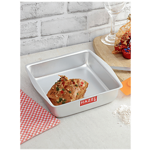 Baking Tray Small Rectangle Cake Pan 9x11 Inch Aluminum Rectangle