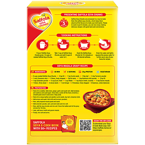 Saffola Soya Chunks 200 Gm