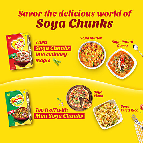 Saffola Soya Chunks 200 Gm