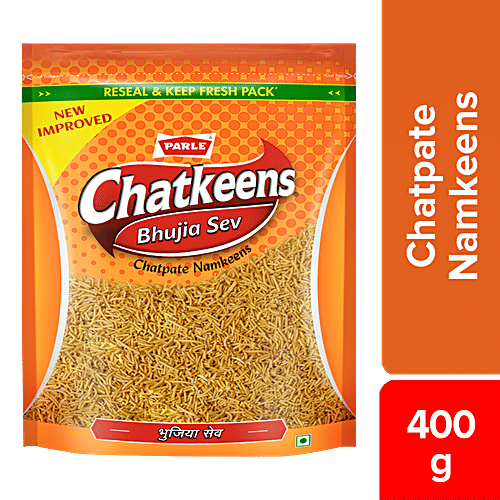 Parle Bhujia Sev - Chatpate Namkeens, Chatkeens, 400 g