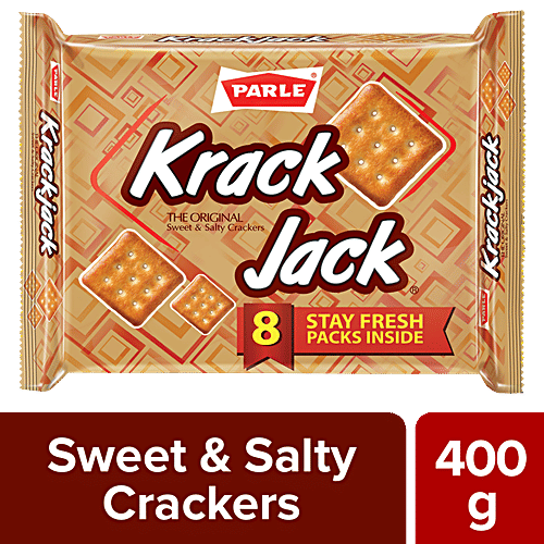 Parle Krack Jack Sweet & Salty Biscuits 352.8 Gm