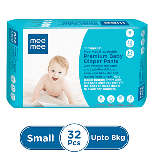 Buy Mee Mee Breathable Premium Baby Diaper Pants With Wetness