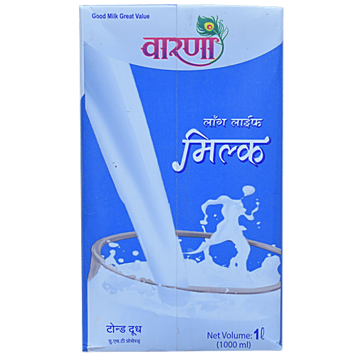 Warana Uht Processed Long Life Toned Milk 1 Ltr