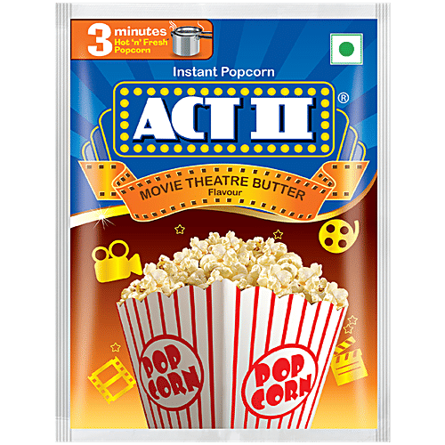 Buy ACT II Movie Theatre Butter Instant Popcorn Online at Best