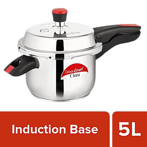 Buy Greenchef Orra Stainless Steel Outer Lid Pressure Cooker