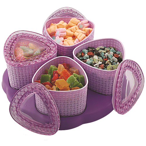 Buy Nakoda Occasionz Dry Fruit Set - With Tray, Assorted Colour