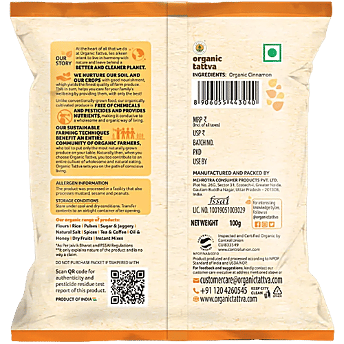 Organic Tattva Organic Cinnamon Powder