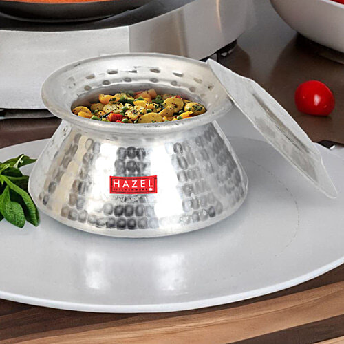 Buy Hazel Aluminium Kadai - 14.5 cm, NA, 0.95 L Online at Best