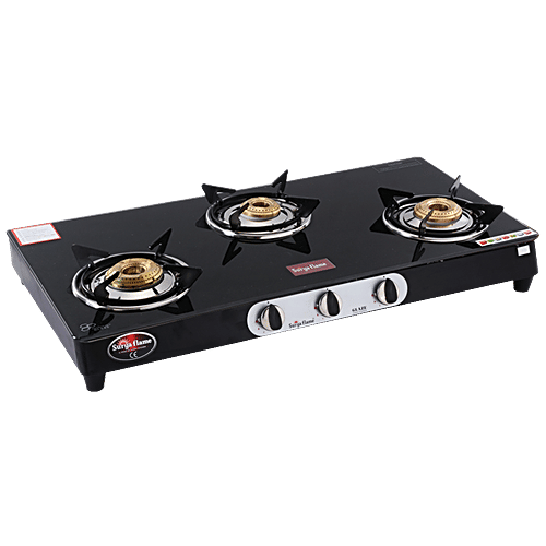 Buy Surya Flame Burner Glaze MS Cook Top Gas Stove Manual - Main Image