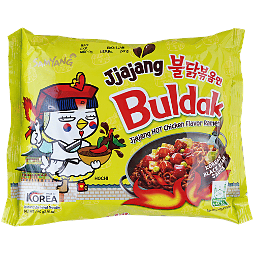 Buy Samyang Buldak Jjajang Hot Chicken Flavour Ramen - With Korean