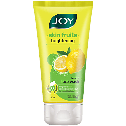 Joy Skin Fruits Lemon Brightening Face Wash 150Ml