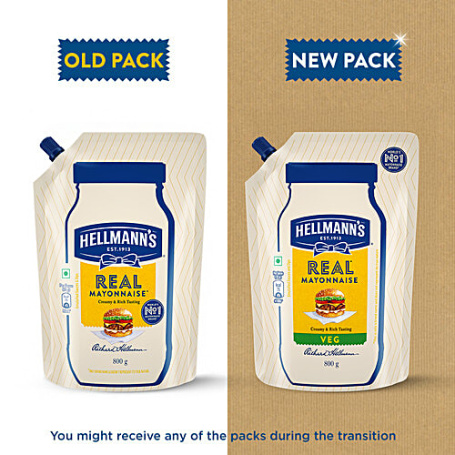 Hellmann'S Creamy & Rich Real Mayonnaise 800 Gm