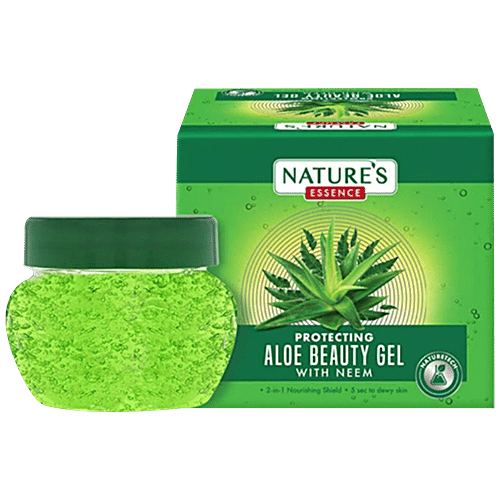 Buy Natures Essence Protecting Aloe Beauty Gel With Neem Online at Best  Price of Rs null - bigbasket