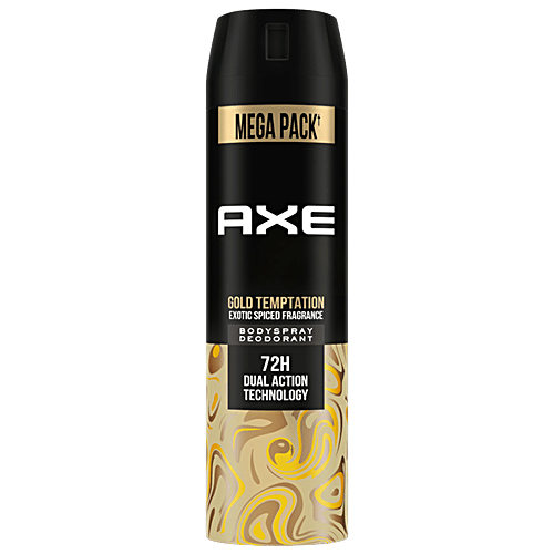 AXE GOLD TEMPTATION EXOTIC SPICED FRAGRANCE 215ML.