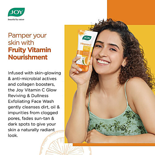 Joy Vitamin C Glow Face Wash 150Ml Tube