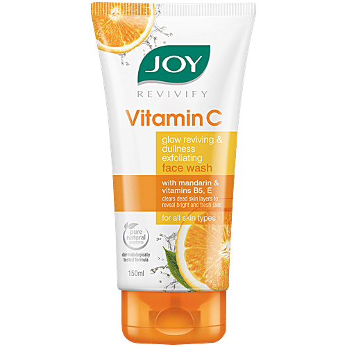 Joy Vitamin C Glow Face Wash 150Ml Tube