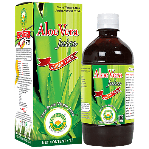 Buy Basic Ayurveda Aloe Vera Juice - Sugar Free, 100% Pure, Controls  Cholesterol Levels Online at Best Price of Rs null - bigbasket
