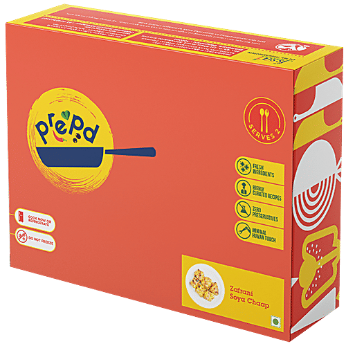 Buy Prepd Ready To Cook Kit - Zafrani Soya Chaap Online at Best