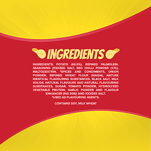 Bingo Original Chilli Sprinkled Potato Chips,85G