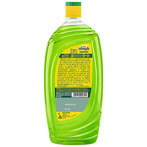 Nimyle Lemongrass Floor Cleaner 1.8 Ltr