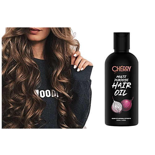 Buy Cherry Glam Multipurpose Onion Hair Oil - Natural Extracts