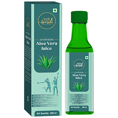 indiSecrets Aloe vera Juice, 500 ml