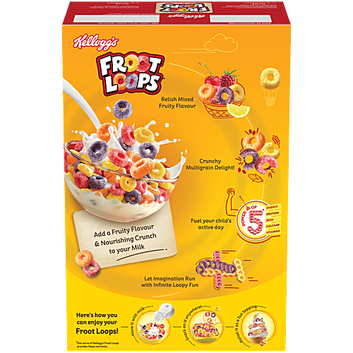 Kelloggs Froot Loops - Crunchy Multigrain Cereal
