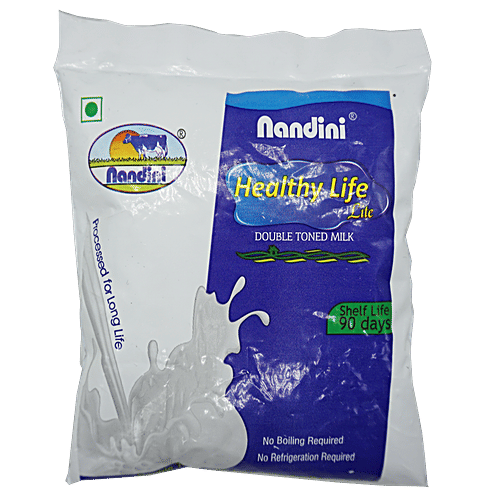 Buy Nandini UHT Milk - Healthy Life Lite, Double Toned Online at