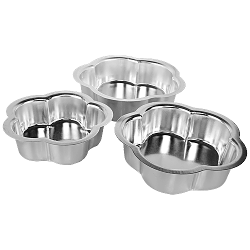 DP Aluminium Flower Shaped Cake Mould For Oven, DP024, pcs